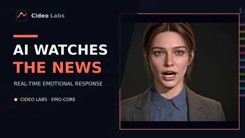 Thumbnail of the video: AI Agent Watches the News: Real‑Time Emotional Response